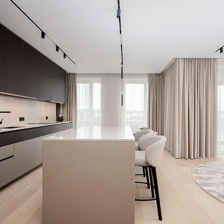 Luxury Top-floor Riverfront 3br Balcony And Parking * Kaunas